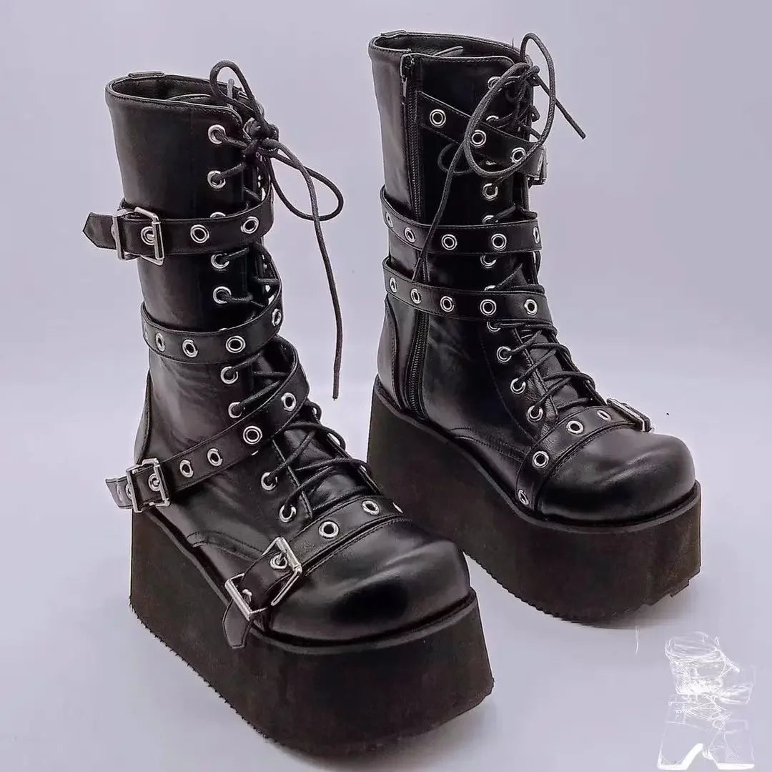 Sable Combat Boots