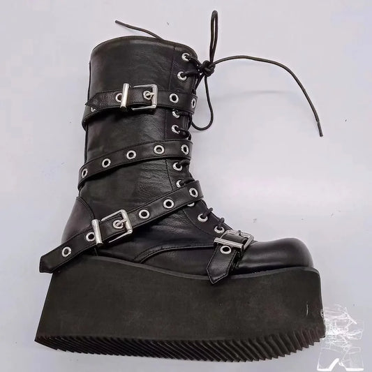 Sable Combat Boots