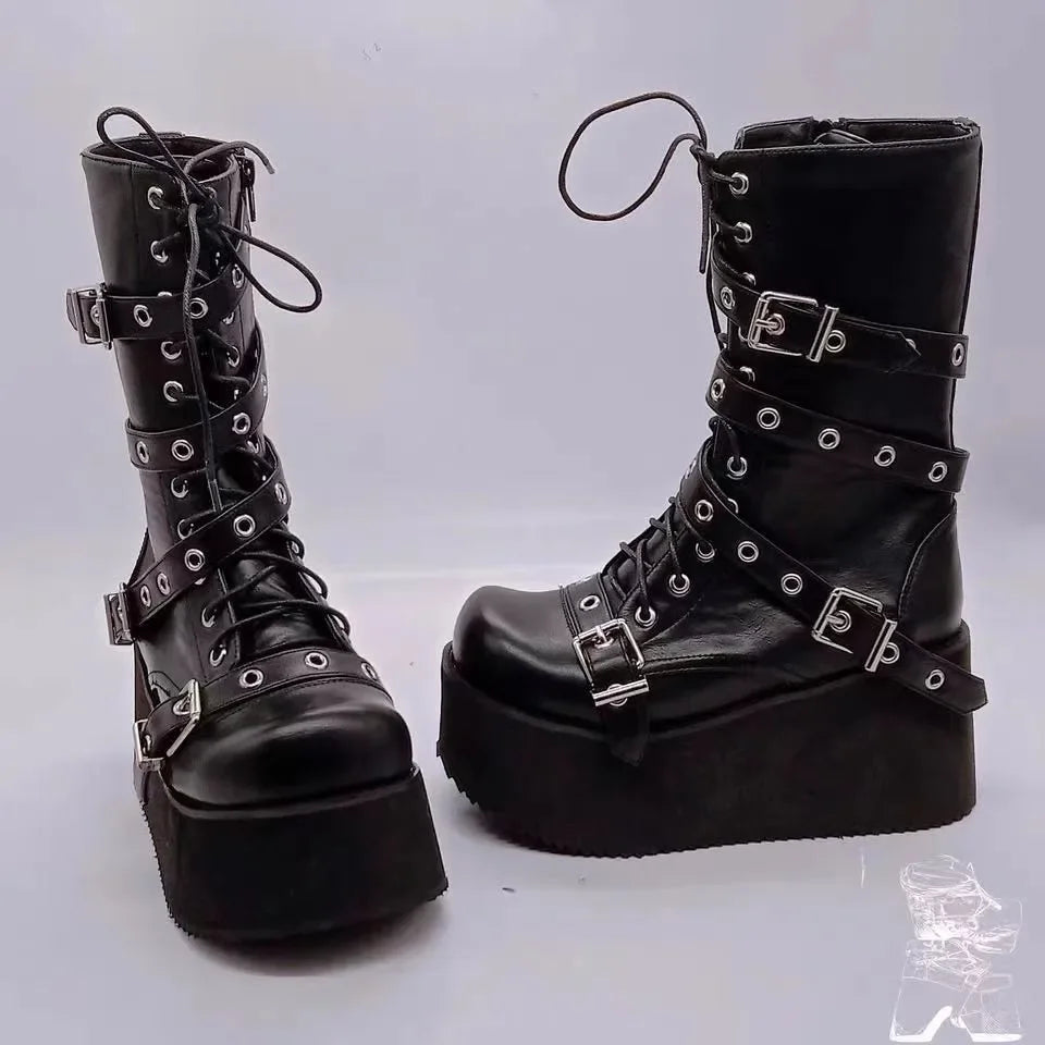 Sable Combat Boots