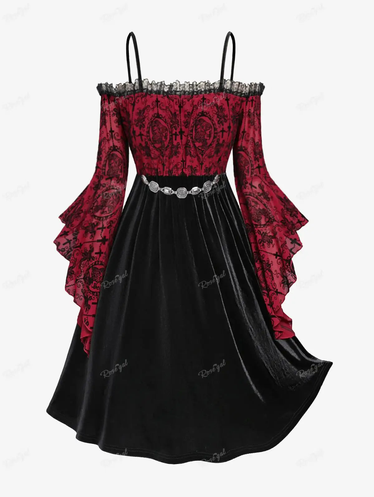 The Midnight Bloom Dress