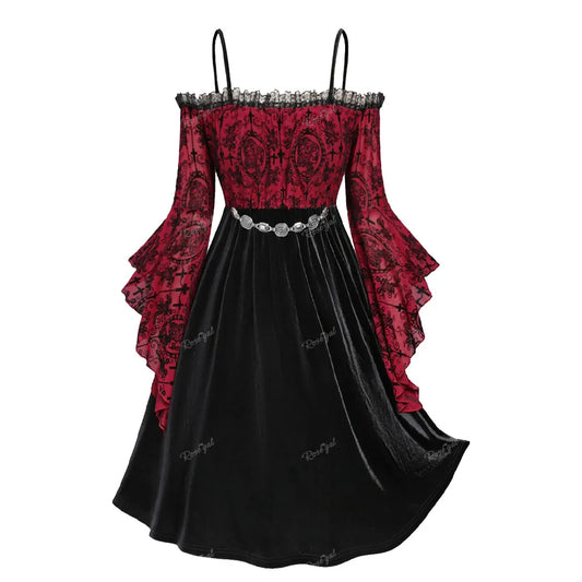 The Midnight Bloom Dress