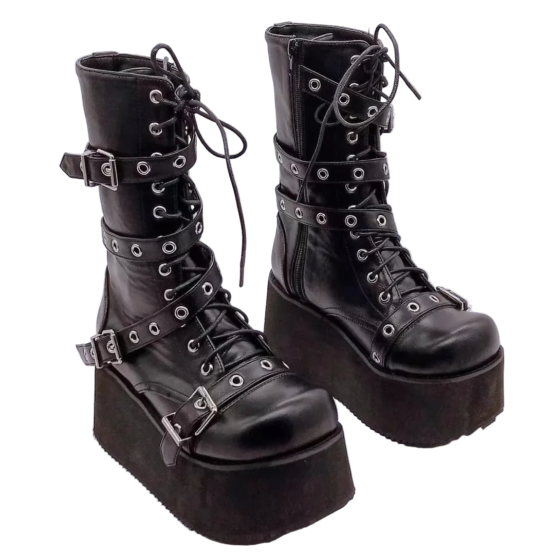 Sable Combat Boots