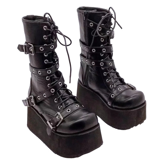 Sable Combat Boots
