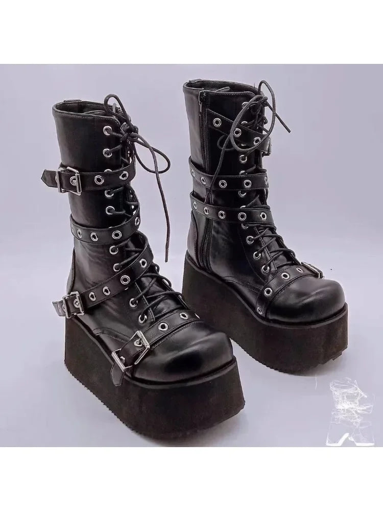 Sable Combat Boots