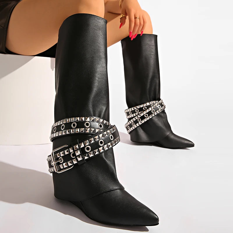 Reikiki Knee High Boots