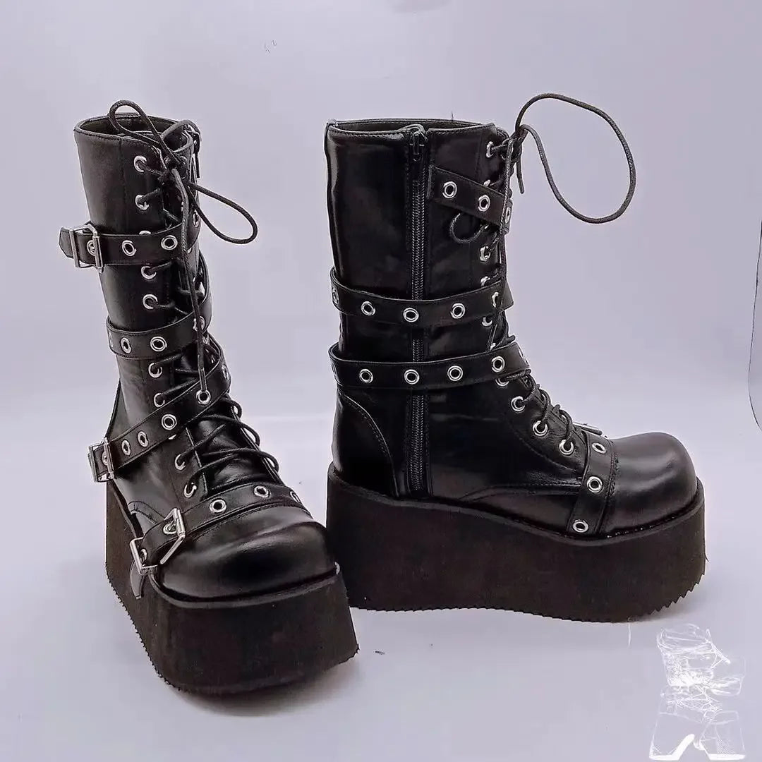Sable Combat Boots