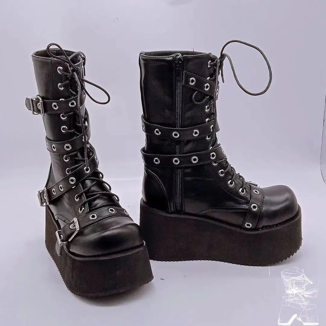 Sable Combat Boots