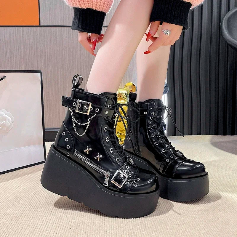 Grimlash Punk Boots