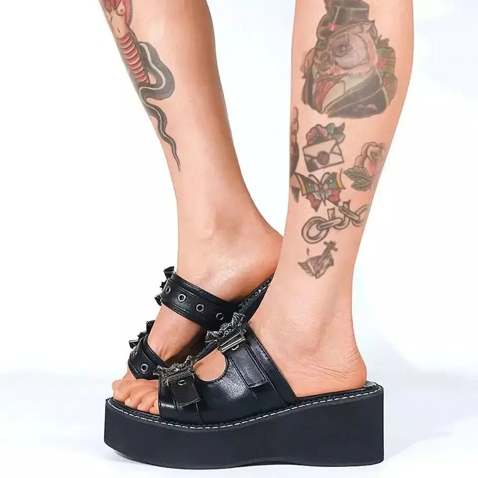 Daggerkiss Punk Sandals